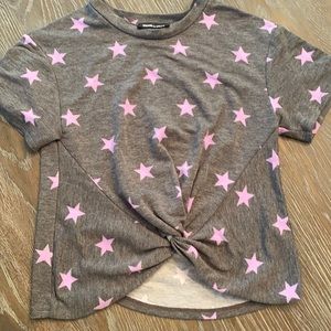Moon & Stars Front knotted t-shirt, size M
